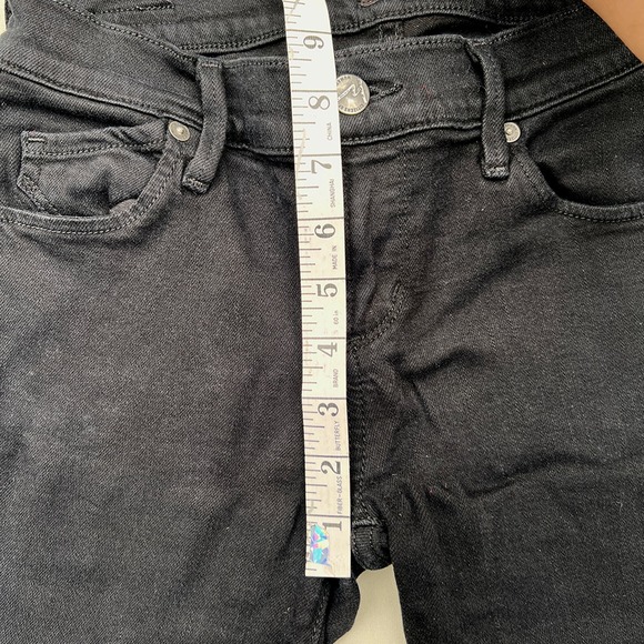 Citizens of Humanity Stretch Avedon Skinny Leg Jeans Black Size 26 - Picture 9 of 13